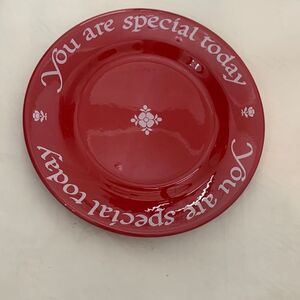 You Are Special Today The Original Red Plate Co 10 In Special Occassion Plate
